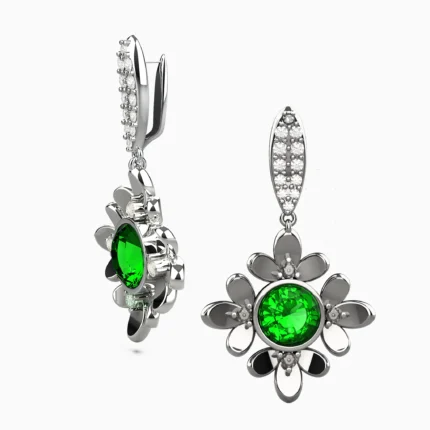 lucentset-gold-garnet-demantoid-earrings