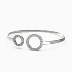 Luxury women’s bracelet crafted in 18K white gold with a sparkling diamond – AMARA BRACELET Lucent Set