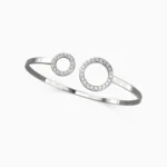 Elegant 18K white gold with natural diamonds - AMARA BRACELET Lucent Set