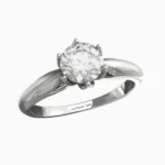 Minimalist jewelry ring with diamonds - NOVA RING lucentset