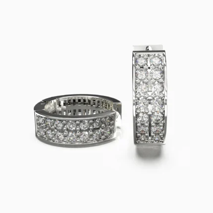 lucentset-gold-white-diamond-earrings