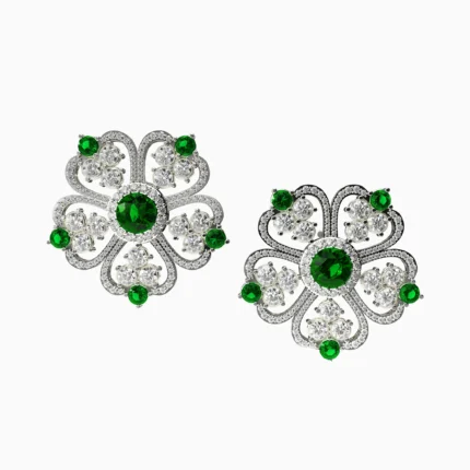 lucentset-gold-garnet-demantoid-earrings