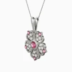 gold-pink-spine-pendant - AVIN NECKLACE lucentset