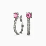lucentset-gold-pink- spinel-earrings
