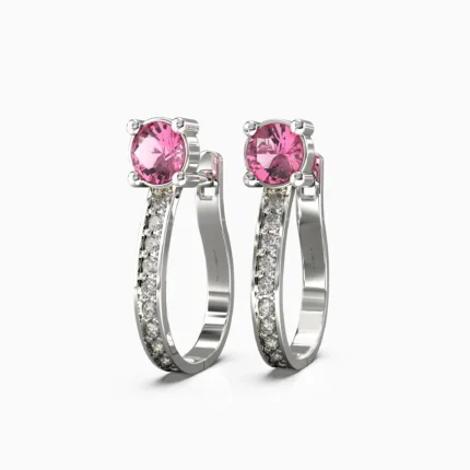 lucentset-gold-pink- spinel-earrings