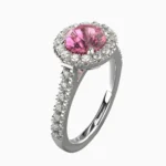 natural Pink spinel ring - elorine RING lucentset