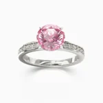 natural Pink spinel ring - MAMA RING lucentset