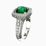 lucentset-gold-natural green tsavoritel -elin-ring2