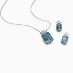 Elegant natural aquamarine-NILI-set3 lucentset- lucentse