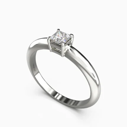 Elegant diamond jewelry ring in white gold - wedding ring-DINA_RING1