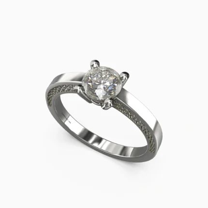 Elegant wedding ring with fine jewelry details - PARINA_RING2-lucentse